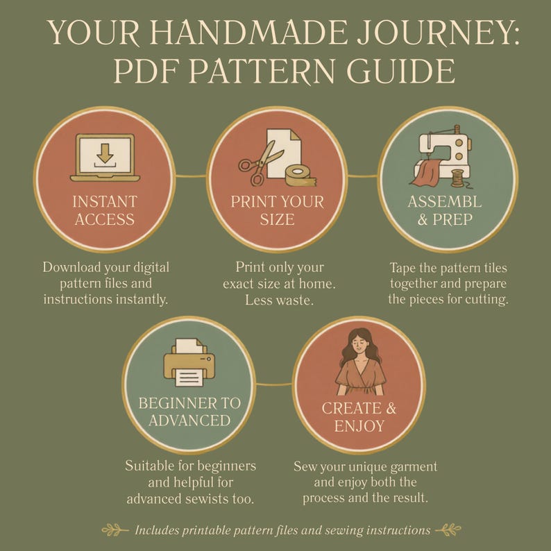 Kids Tent Dress Sewing Pattern, Girls Linen Dress Toddlers, Summer, 2Y-16Y